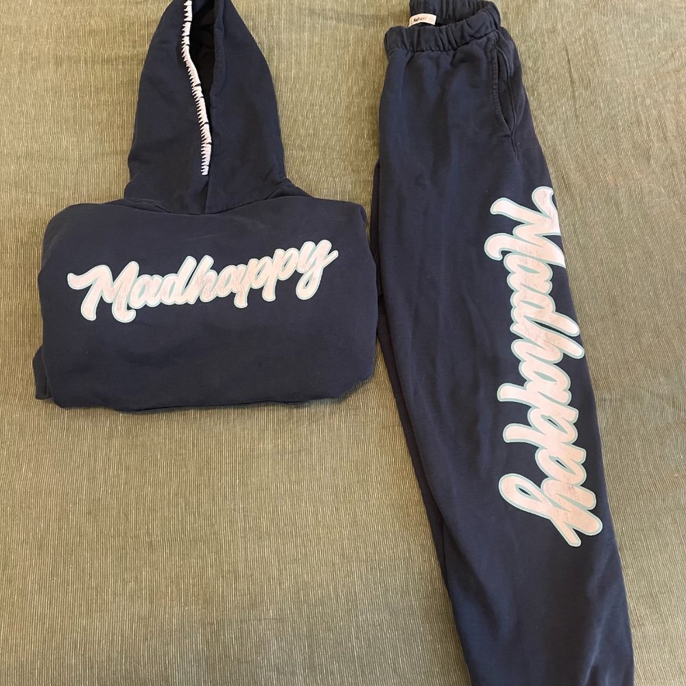 Madhappy Black Classic Sweatpants + Sweatshirt